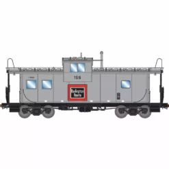 Athearn Genesis ATHG78373 HO ICC Caboose, DCC Sound & Lights, Fort Worth & Denver #161