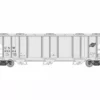 Athearn Genesis ATHG73603 HO PS2 2893 3-Bay Covered Hopper, Chicago Northwestern #95387