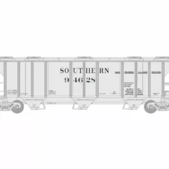 Athearn Genesis ATHG73609 HO PS2 2893 3-Bay Covered Hopper, Southern #94628